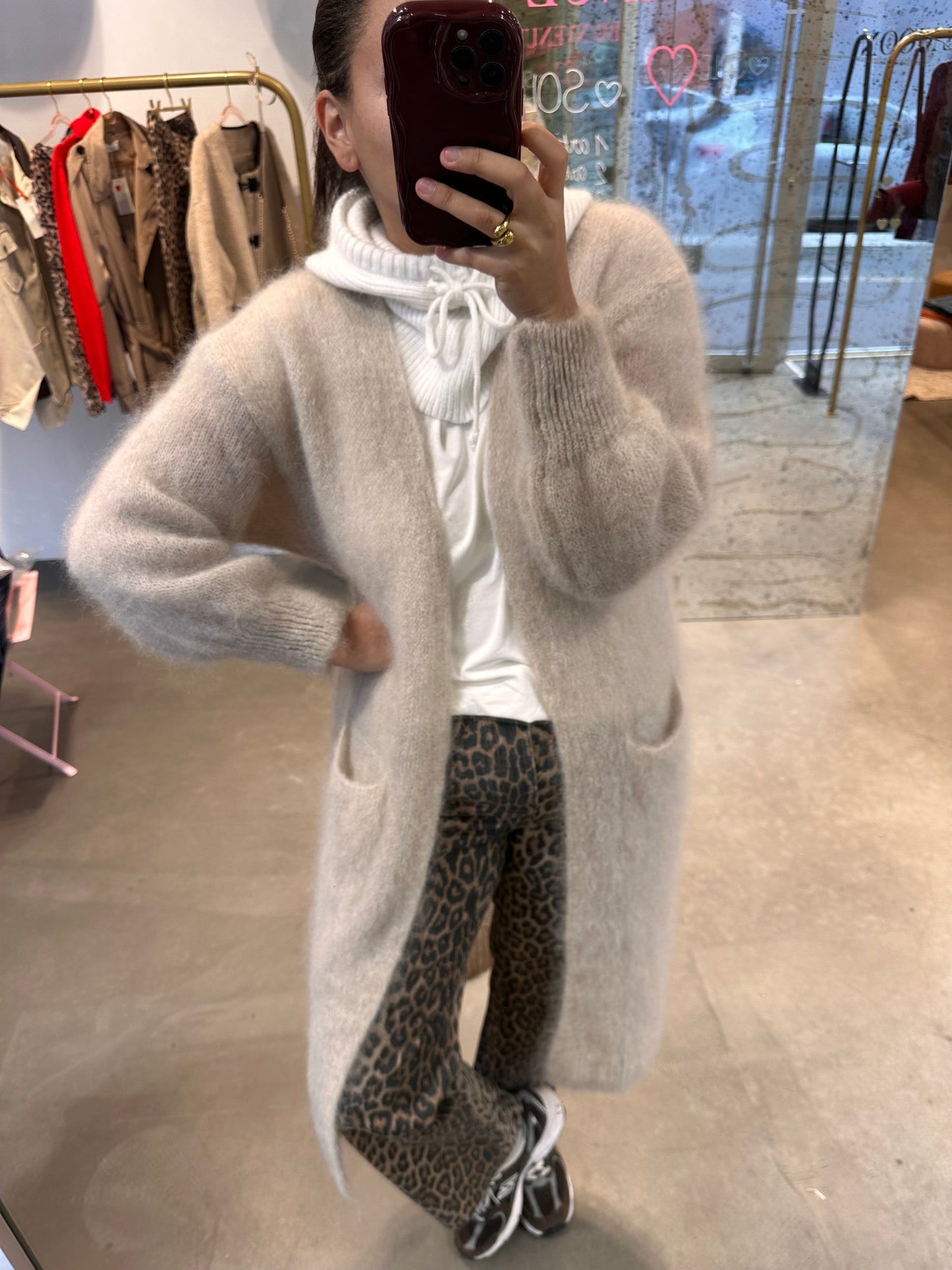 Roméo, le gilet doudou long