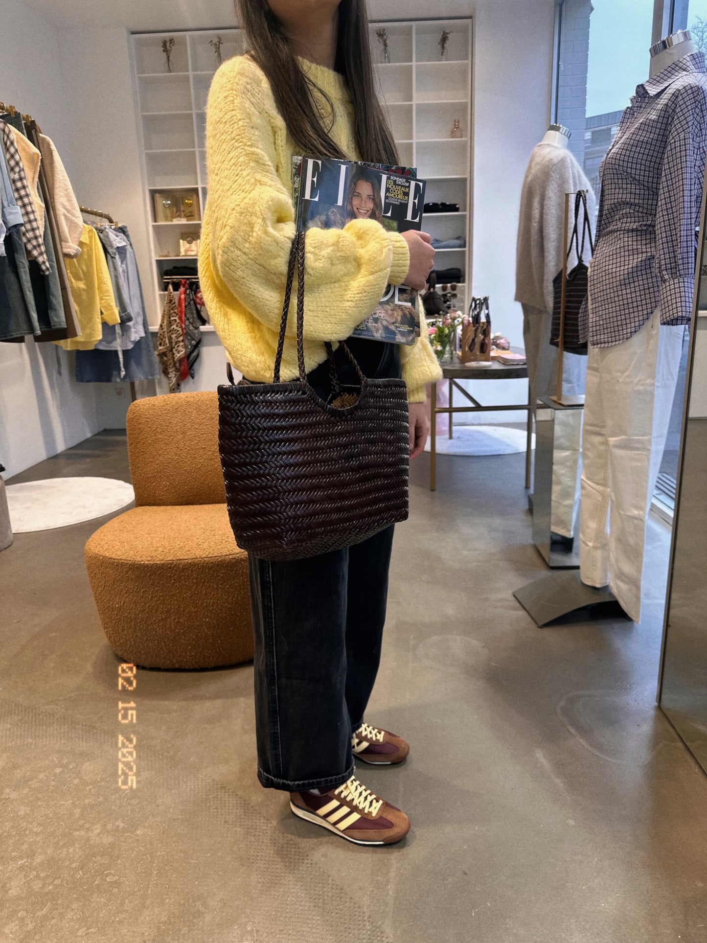 Joy, le pull tressé