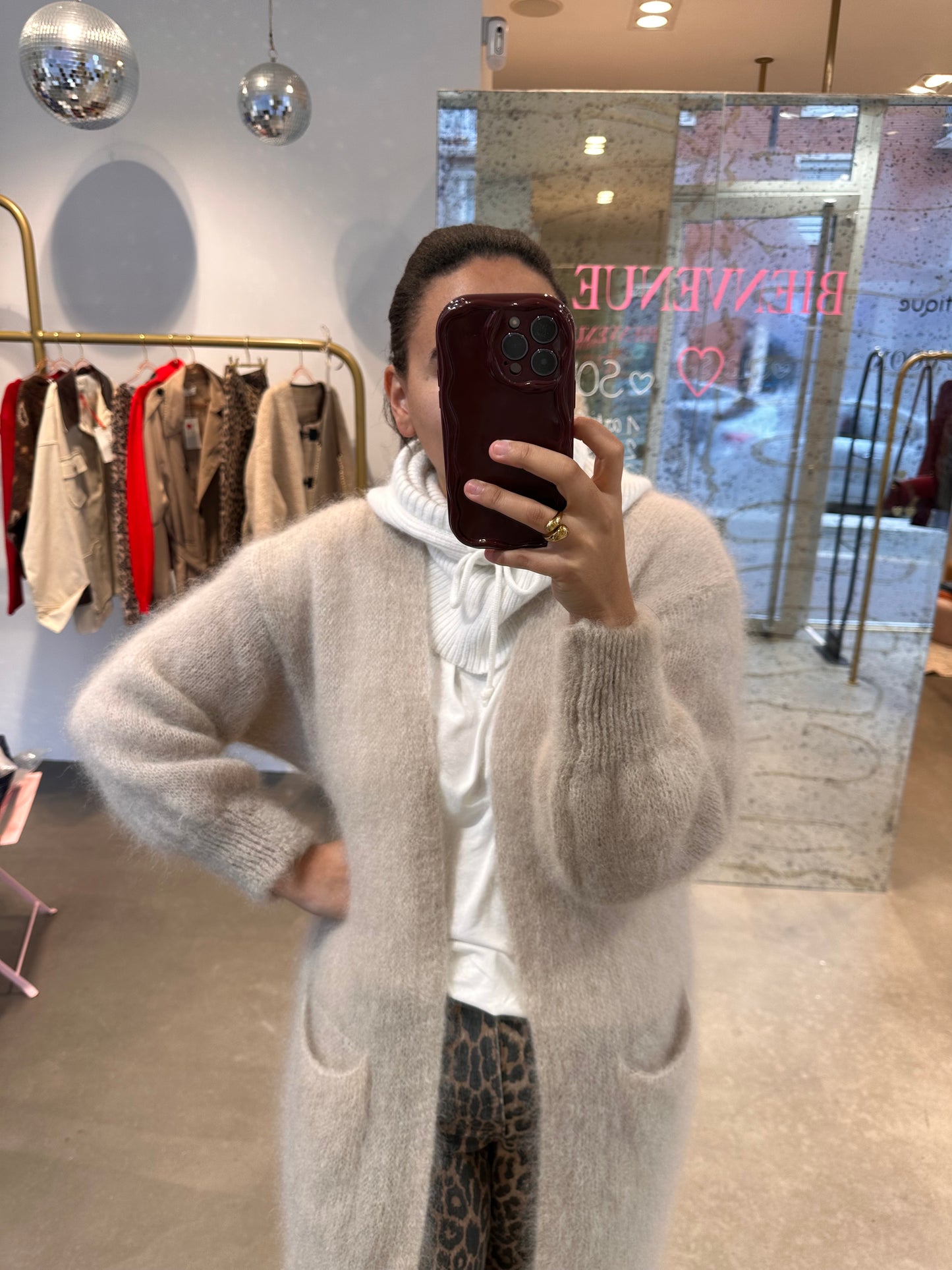 Roméo, le gilet doudou long