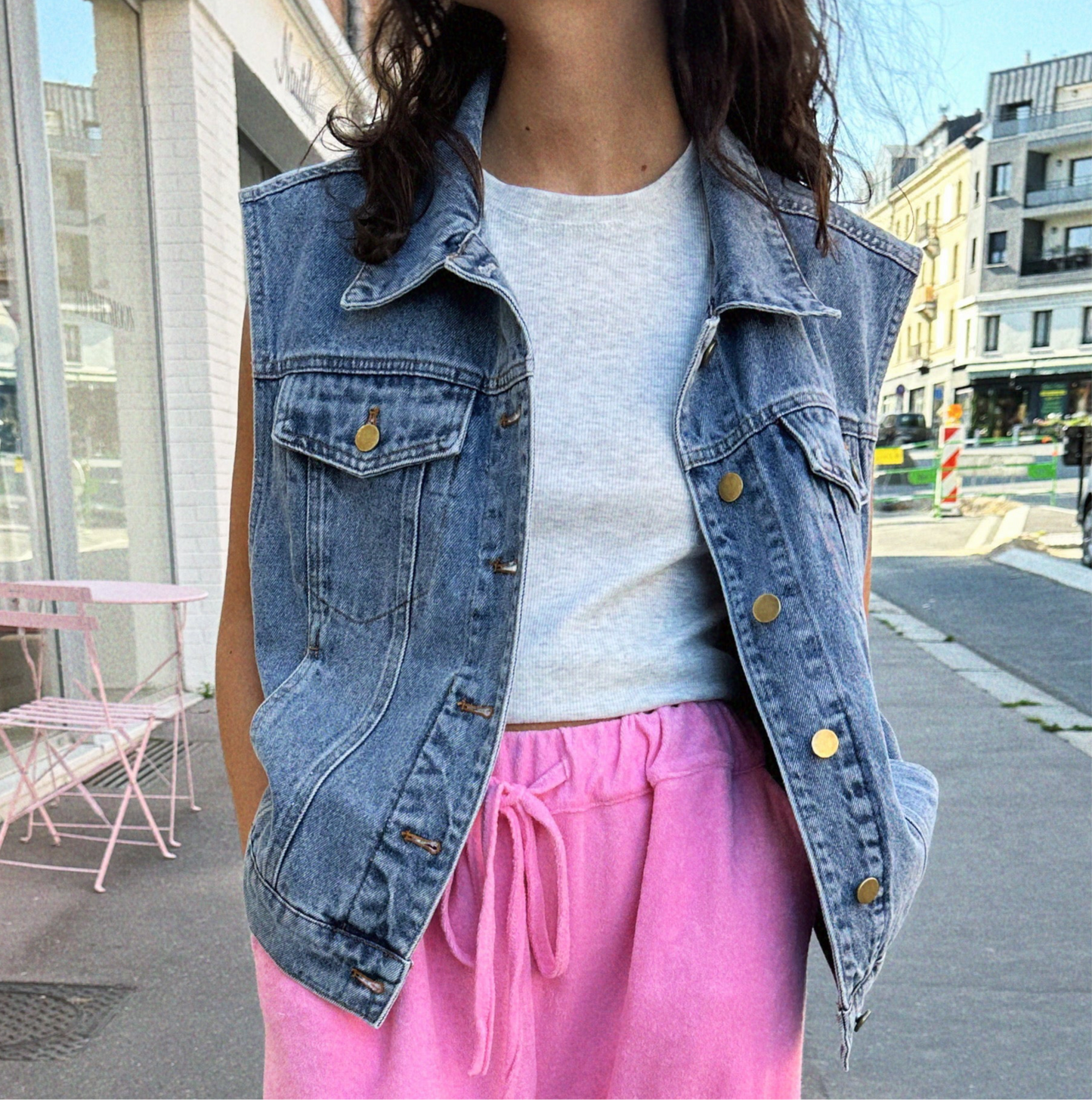 Dean, la veste sans manche.