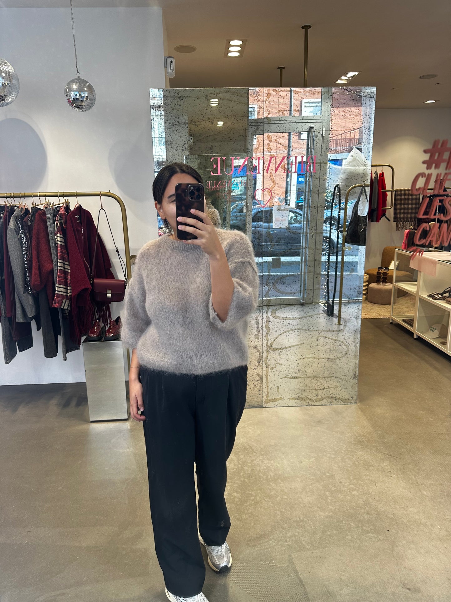 Riley, le pull doudou manches courtes
