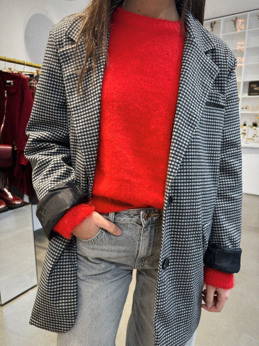 Eli, le blazer pied de poule
