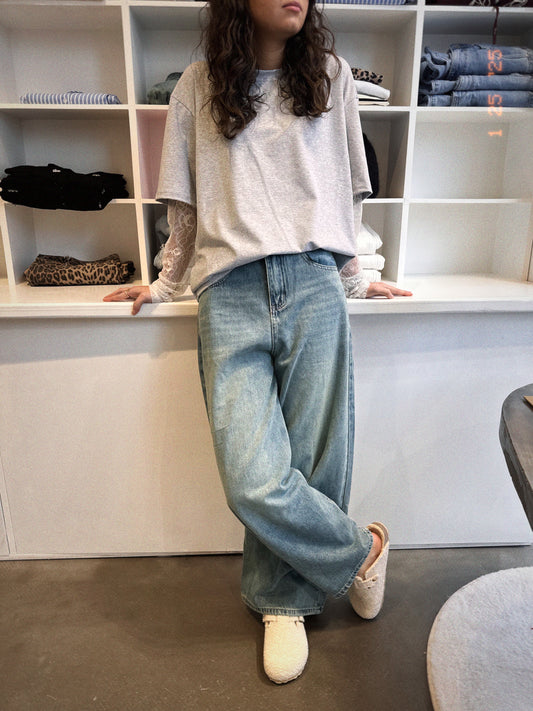 Lise, le jean oversize