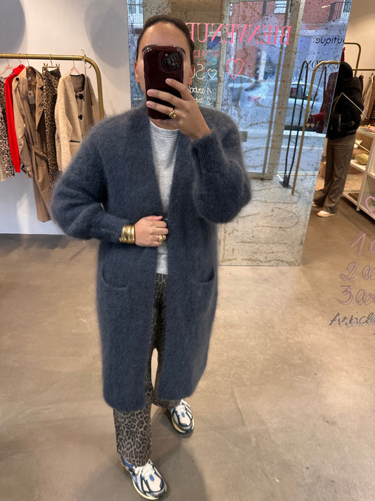 Roméo, le gilet doudou long