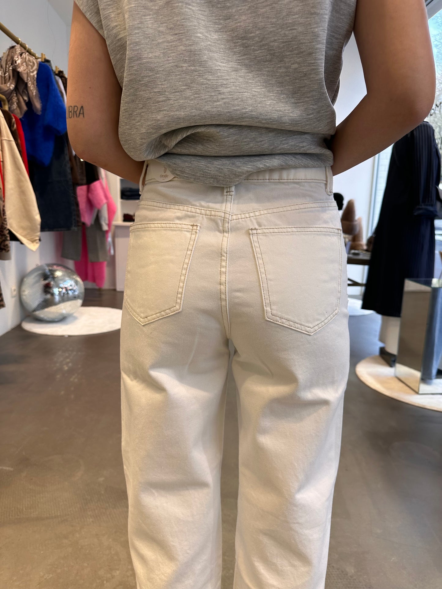 Oliver, le jean écru