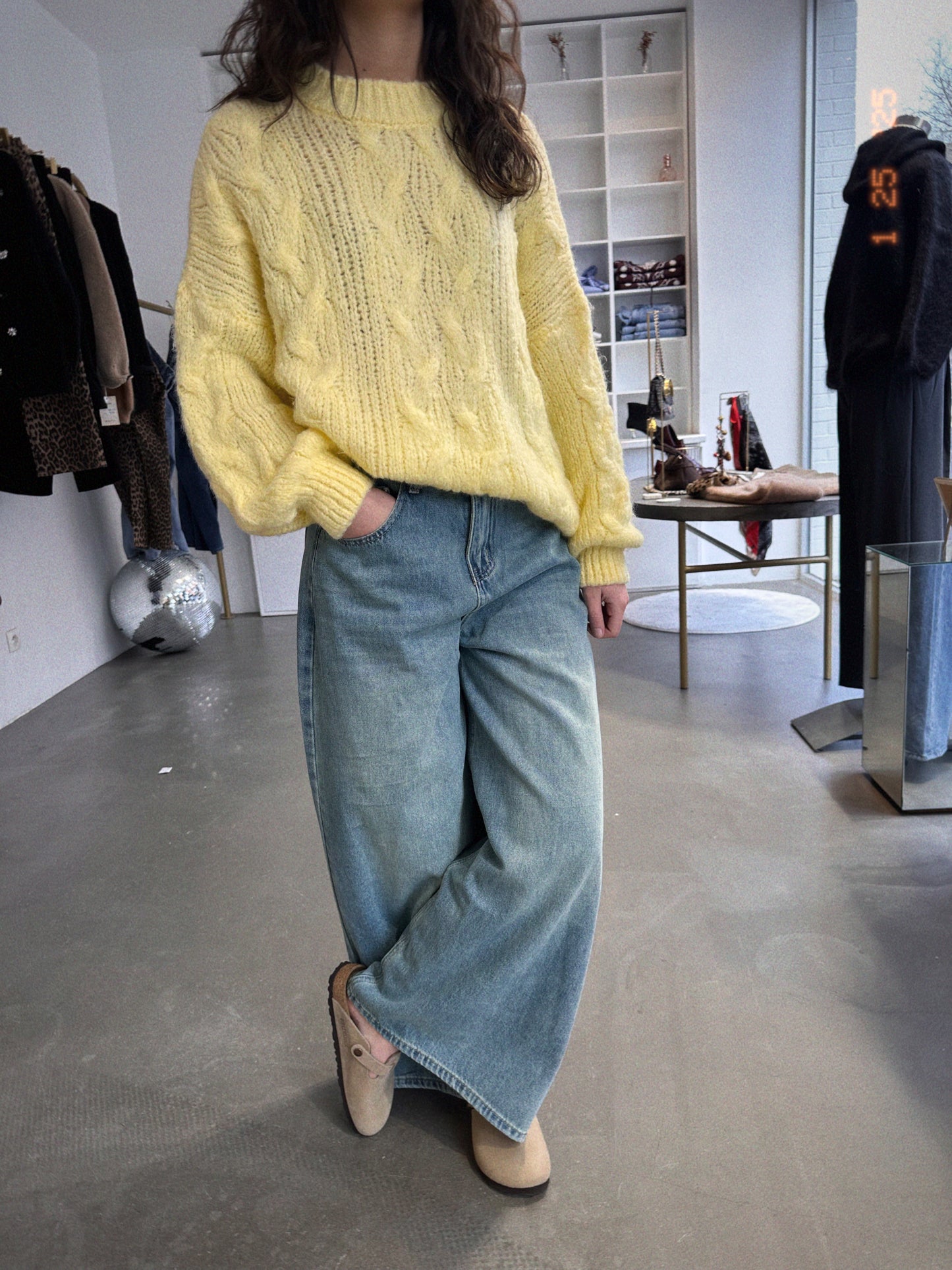 Lise, le jean oversize