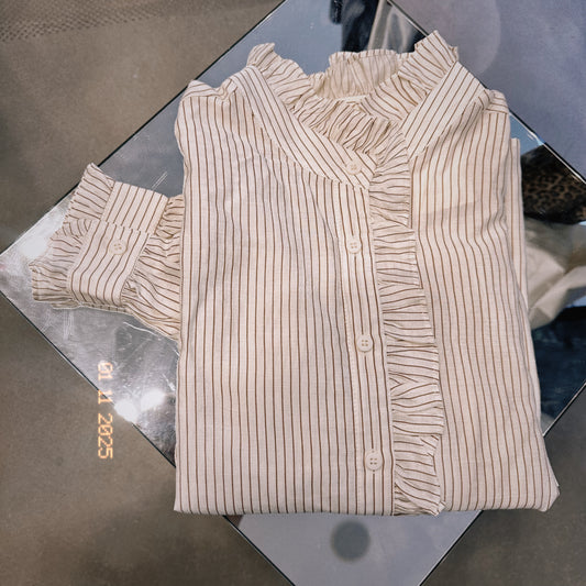 Oly, la blouse à rayures