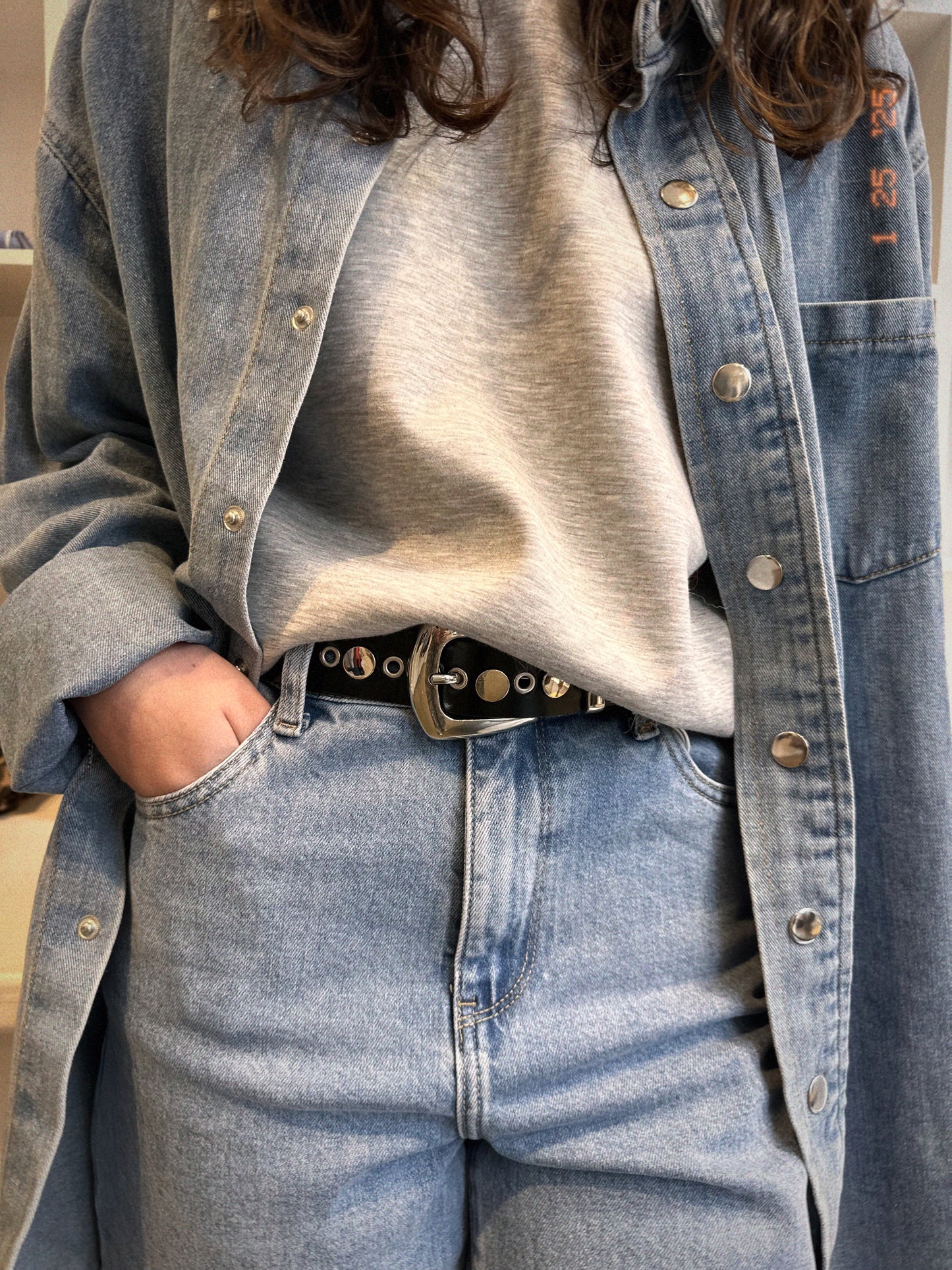 Eddy, la chemise en denim