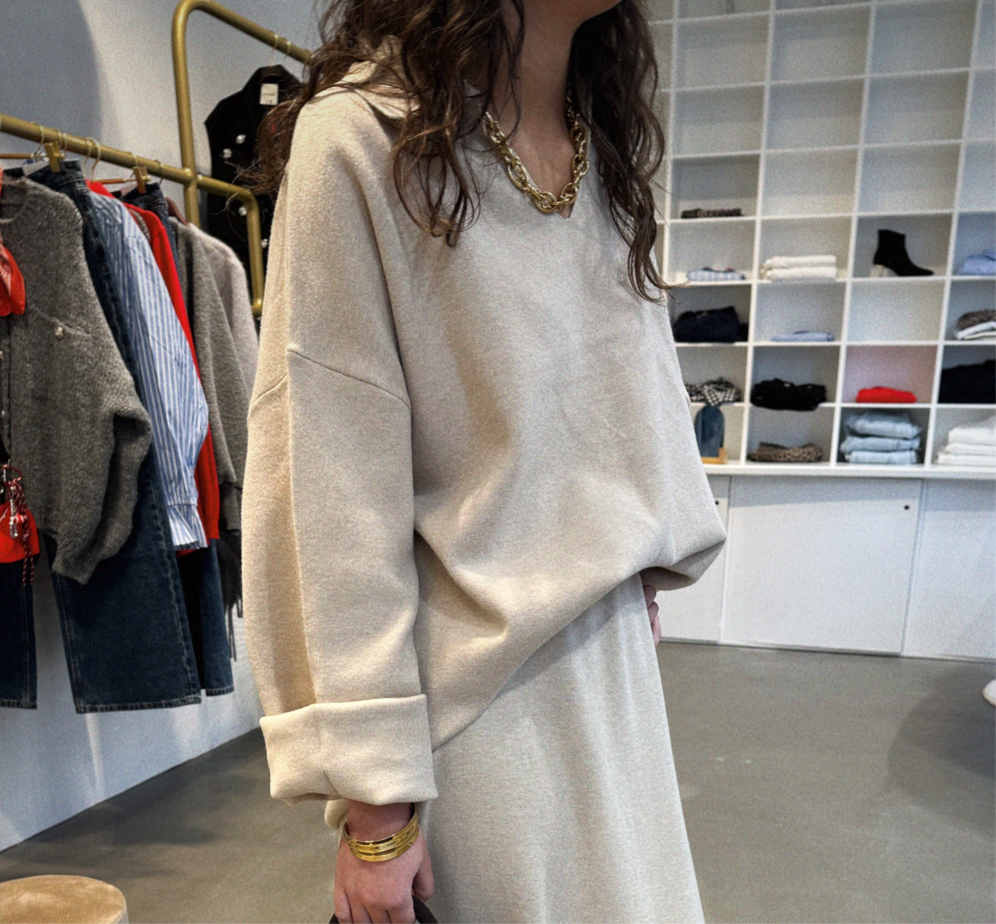 Oscar, le pull en maille