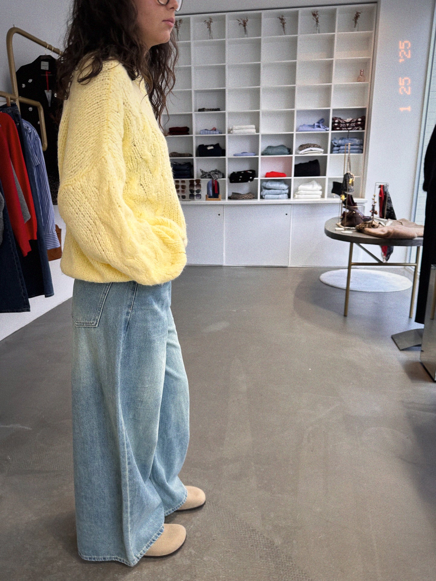 Lise, le jean oversize