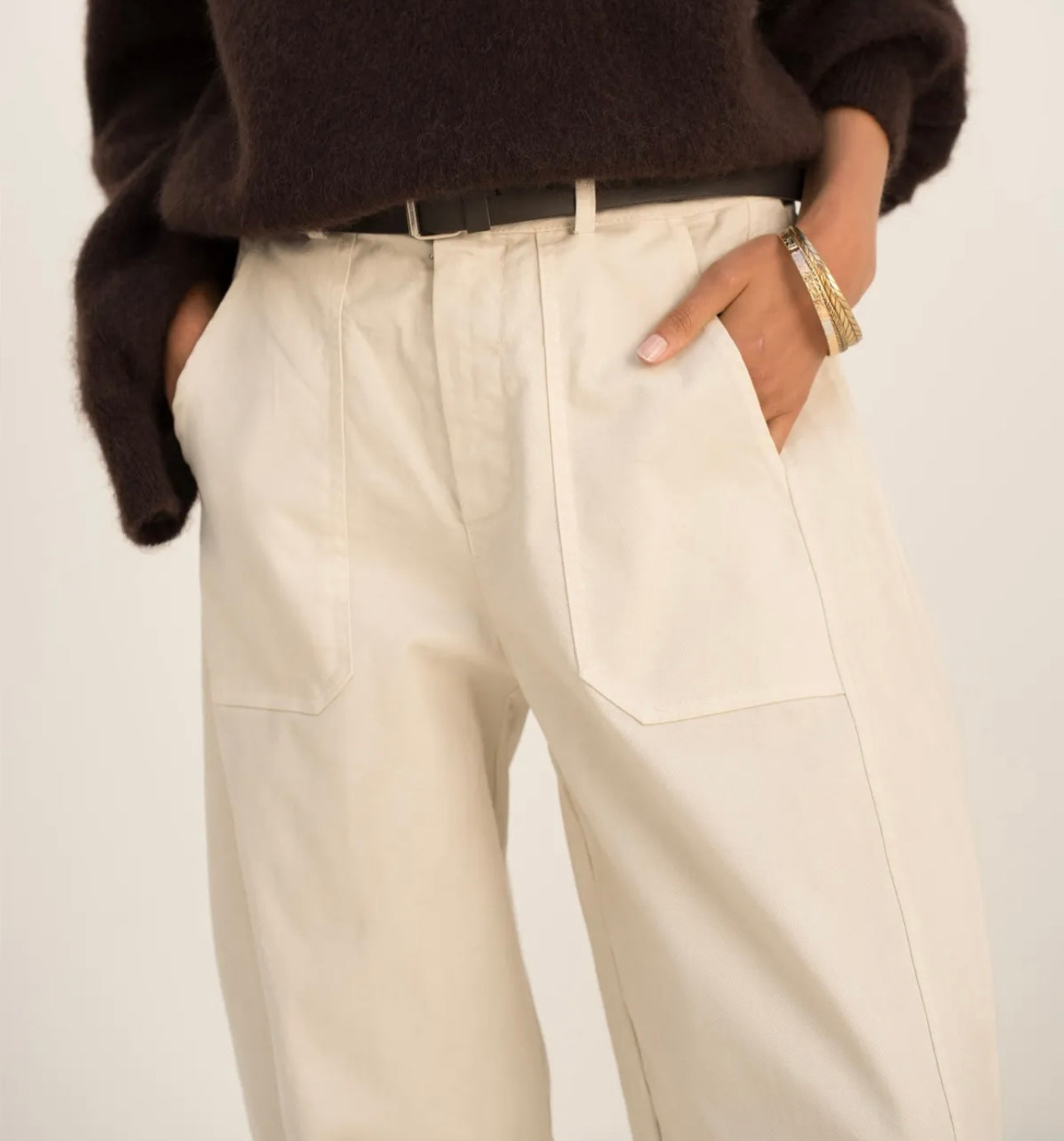 Steven, le pantalon barrel.