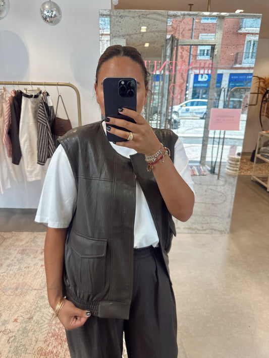 Pablo, le blouson sans manche.